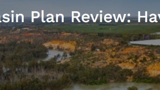 Murray–Darling Basin Plan Review